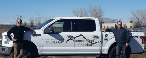 Summit Roofing SOlutions LLC truck